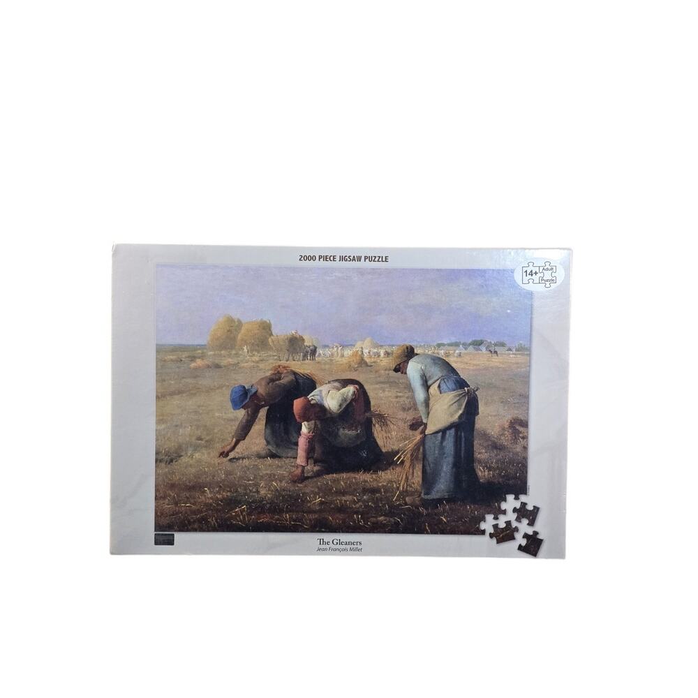 NEW - The Gleaners 2000 Piece Jigsaw Puzzle - Jean Francois Millet